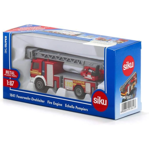 Wóz strażacki z drabiną model metalowy SIKU S1841